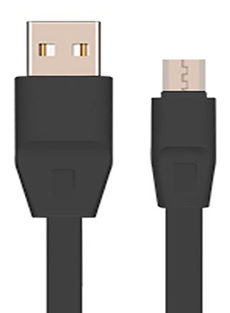 

Кабель Drobak USB2.0-microusb 1м 2А(DR-1624)Black