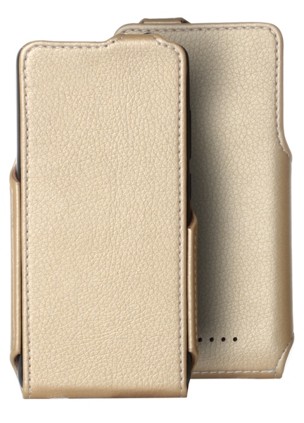 

Чехол Flip Case ZTE Blade X3 Gold