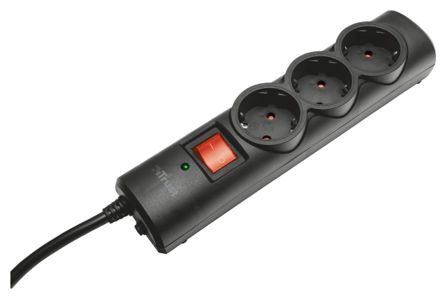 

ИБП TRUST Surge Protector 3 ports (21056)