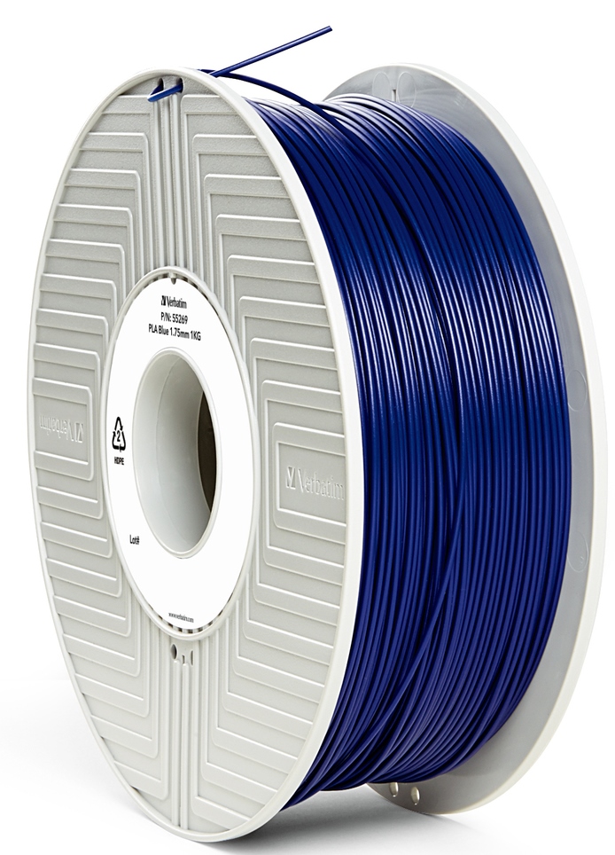 

Картридж VERBATIM 3D PLA 1.75mm 1KG blue 55269