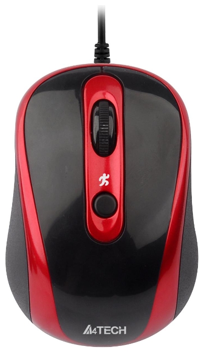 

Мышь A4tech N-250X-2 V-Track USB красная