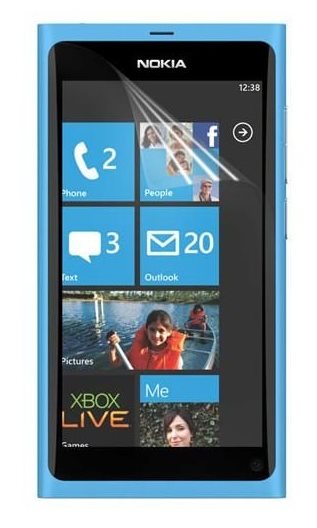 

Защитная пленка Nokia 800 Lumia Clear Glass 2 шт (