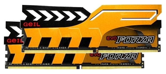 

Память Geil FORZA Heatsink 2x4Gb DDR4 2400Mhz (GFY48Gb2400C16DC)