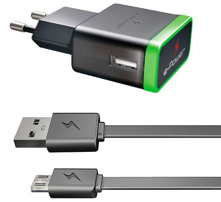 

Зарядное устройство E-Power MicroUSB+1USB 1A EP701HAS