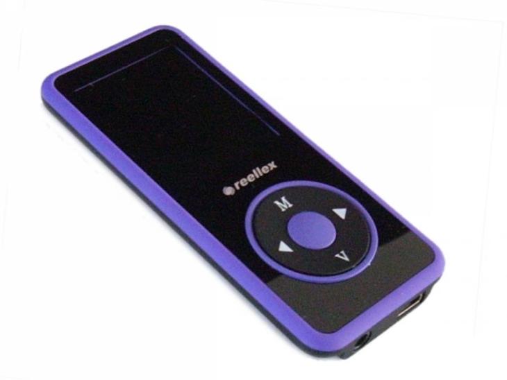 

Плеер REELLEX UP-48 4 GB (Black Purple)