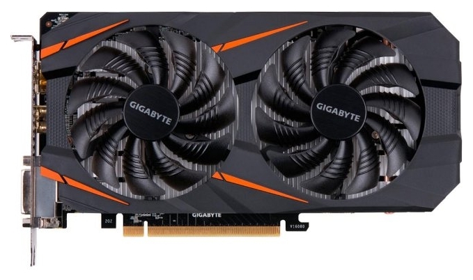 

Видеокарта GIGABYTE GeForce GTX 1060 WINDFORCE 6G
