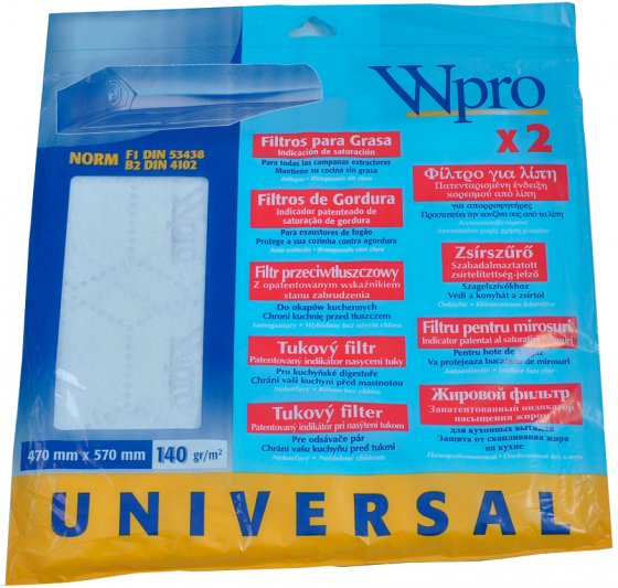 

Фильтр для вытяжки Whirlpool 2в1 28999/8