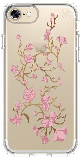 

Чехол для iPhone 7 (4.7'') Speck Presidio Clear With Graphics Goldenblossom Pink/Clear (SP-79991-575