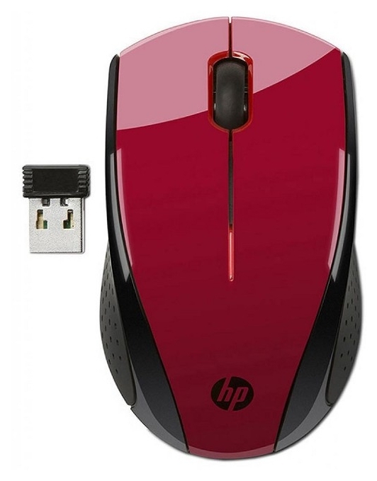 

Мышь HP X3000 WL Sunset Red (N4G65AA)