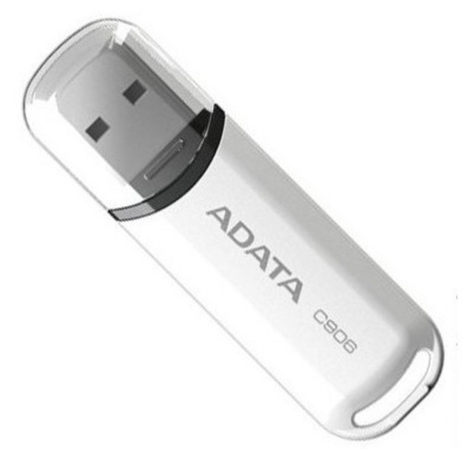 

Накопитель USB 2.0 32GB A-DATA C906 White (AC906-32G-RWH)