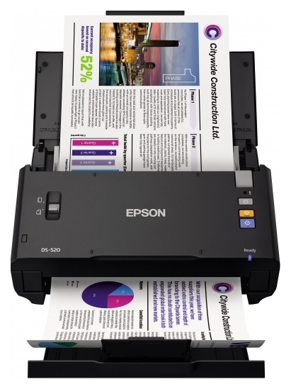 

Сканер A4 Epson WorkForce DS-520 (B11B234401)