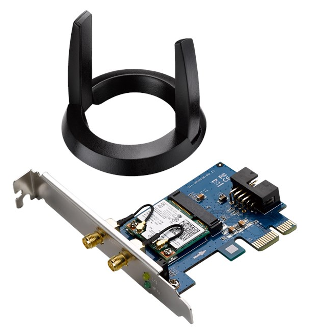 

Сетевой адаптер Wi-Fi Asus PCE-AC55BT (90IG02Q0-MM0010)