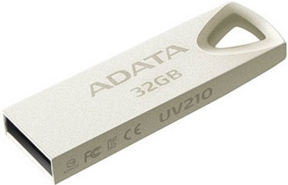 

Накопитель USB 2.0 32GB A-DATA UV210 Metal Silver (AUV210-32G-RGD)