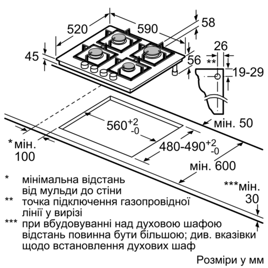 Варильна поверхня BOSCH PPP6A2M90R · 6
