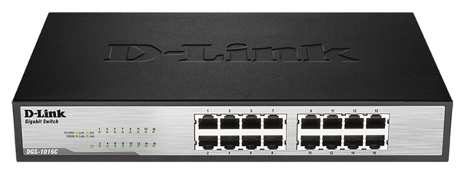 

Коммутатор D-Link DGS-1016C 16x1GE