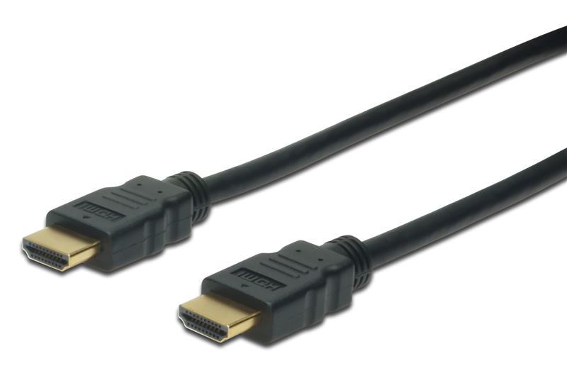 

Кабель Assmann HDMI AK-330114-050-S 5.0m, black