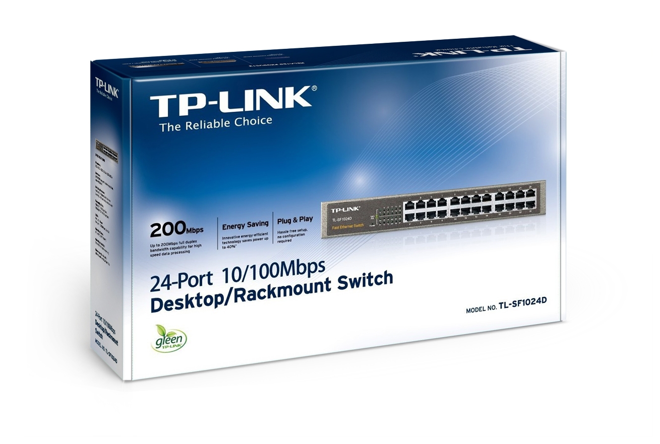 Коммутатор TP-LINK TL-SF1024D · 2