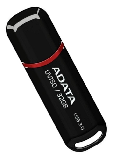 

Накопитель USB 3.0 32GB A-DATA UV150 Black (AUV150-32G-RBK)