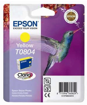 

Картридж EPSON C13T08044010 желтый