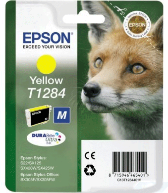 

Картридж EPSON C13T12844010 yellow