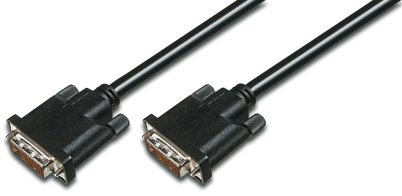 

Кабель ASSMANN DVI-D dual link (AM/AM) 2m, black (AK-320108-020-S)