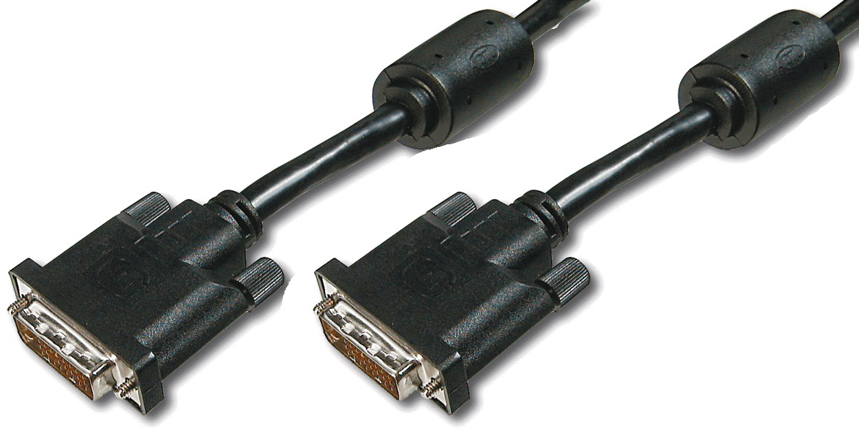 

Кабель ASSMANN DVI-D dual link (AM/AM) 5m, black (AK-320101-050-S)