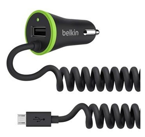 

Автомобильное зарядное устройство Belkin BOOST UP Lightning Cable + USB 3.4A (F8J154bt04-BLK)