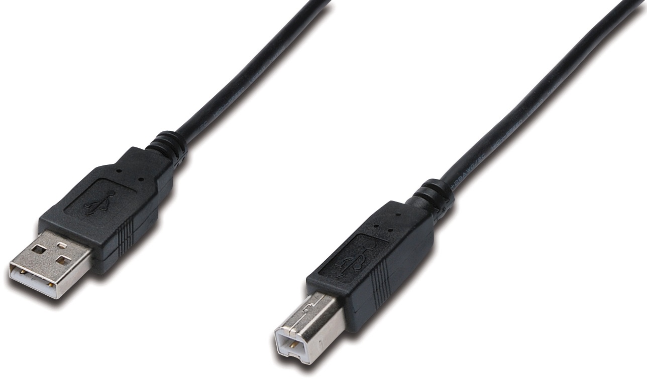 

Кабель ASSMANN USB 2.0 (AM/BM) 3m, black (AK-300102-030-S)