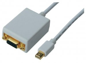 

Адаптер ASSMANN MiniDisplayPort to VGA (AM/AF) 0.15m white (AK-340407-001-W)