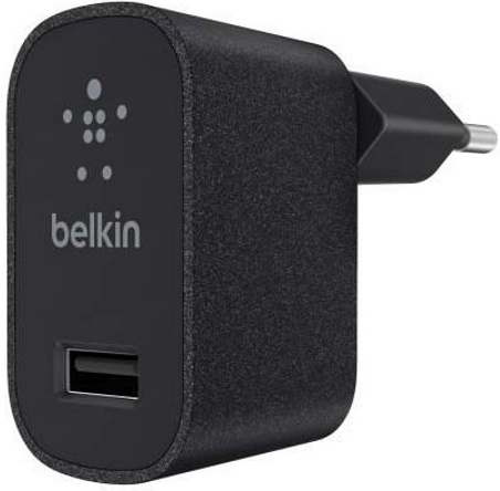 

Сетевое зарядное устройство Belkin USB Mixit Premium 2.4A, Black (F8M731vfBLK)