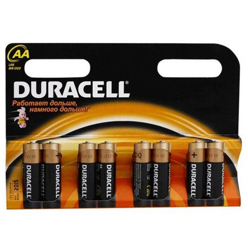 

Бат DURACELL (АА) MN1500 (8 шт + 4 шт ) бл. ПРОМО