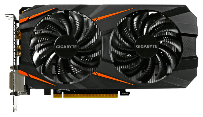 

Видеокарта Gigabyte GeForce GTX 1060 WINDFORCE 3Gb GDDR5 (GV-N1060WF2-3GD)