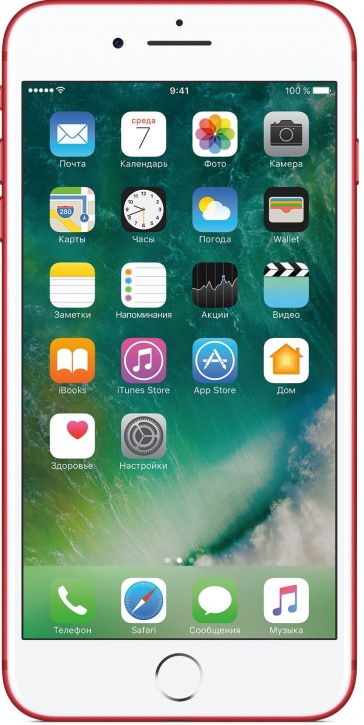 

Смартфон APPLE iPhone 7 256GB Red Special Edition