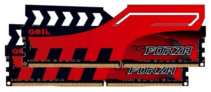 

Память Geil Original FORZA Red H 2x4GB DDR4 2400Mhz (GFR48Gb2400C16DC)