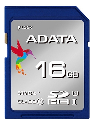 

Карта памяти A-DATA SDHC 16Gb Premier Class 10 (ASDH16GUICL10-R)