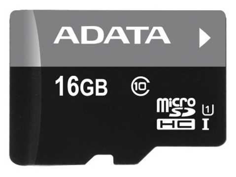 

Карта памяти A-DATA microSDHC 16Gb Class 10 (AUSDH16GUICL10-R)