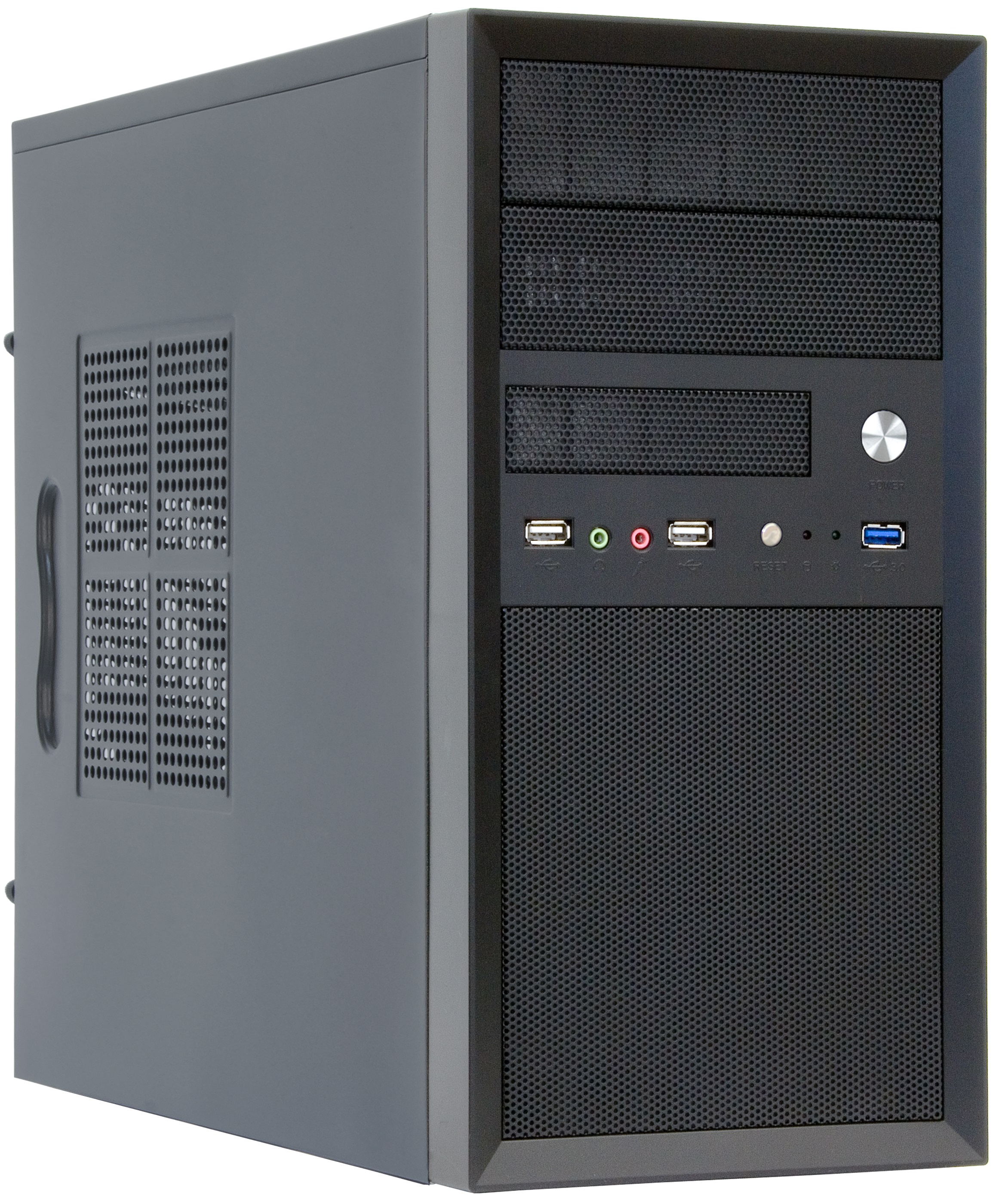 

Корпус Chieftec Mesh CT-01B,с БП CHIEFTEC iArena GPA-400S8 черный (CT-01B-400S8)