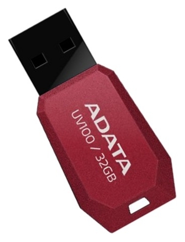 

Флешдрайв A-DATA 32GB UV100 Red (AUV100-32G-RRD)