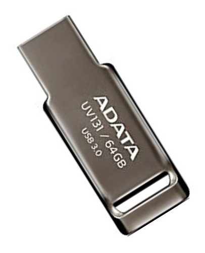 

Флешдрайв A-DATA 64GB UV131 Chromium Gray (AUV131-64G-RGY)