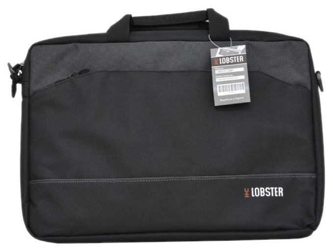 

Сумка для ноутбука 15.6" Lobster Black/Grey (LBS15T2BP)