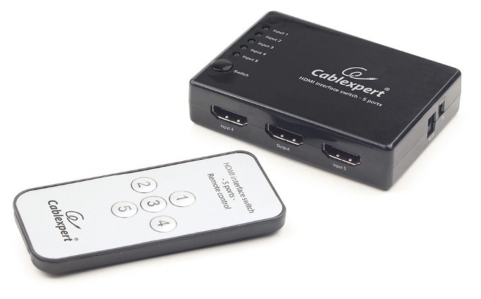 

Переключатель HDMI Cablexpert DSW-HDMI-53