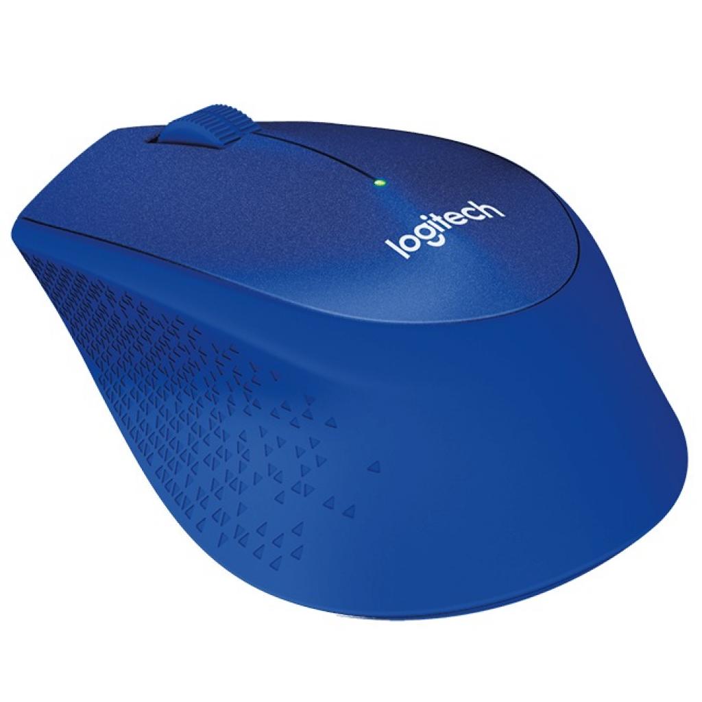 Миша LOGITECH M330 Silent Plus USB Blue (910004910) · 3