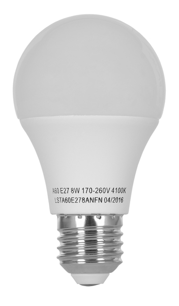 

LED лампа ERGO Standard A60 E27 8W 220V 4100K