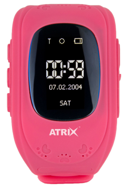 

Часы детские ATRIX Smartwatch iQ300 GPS Pink