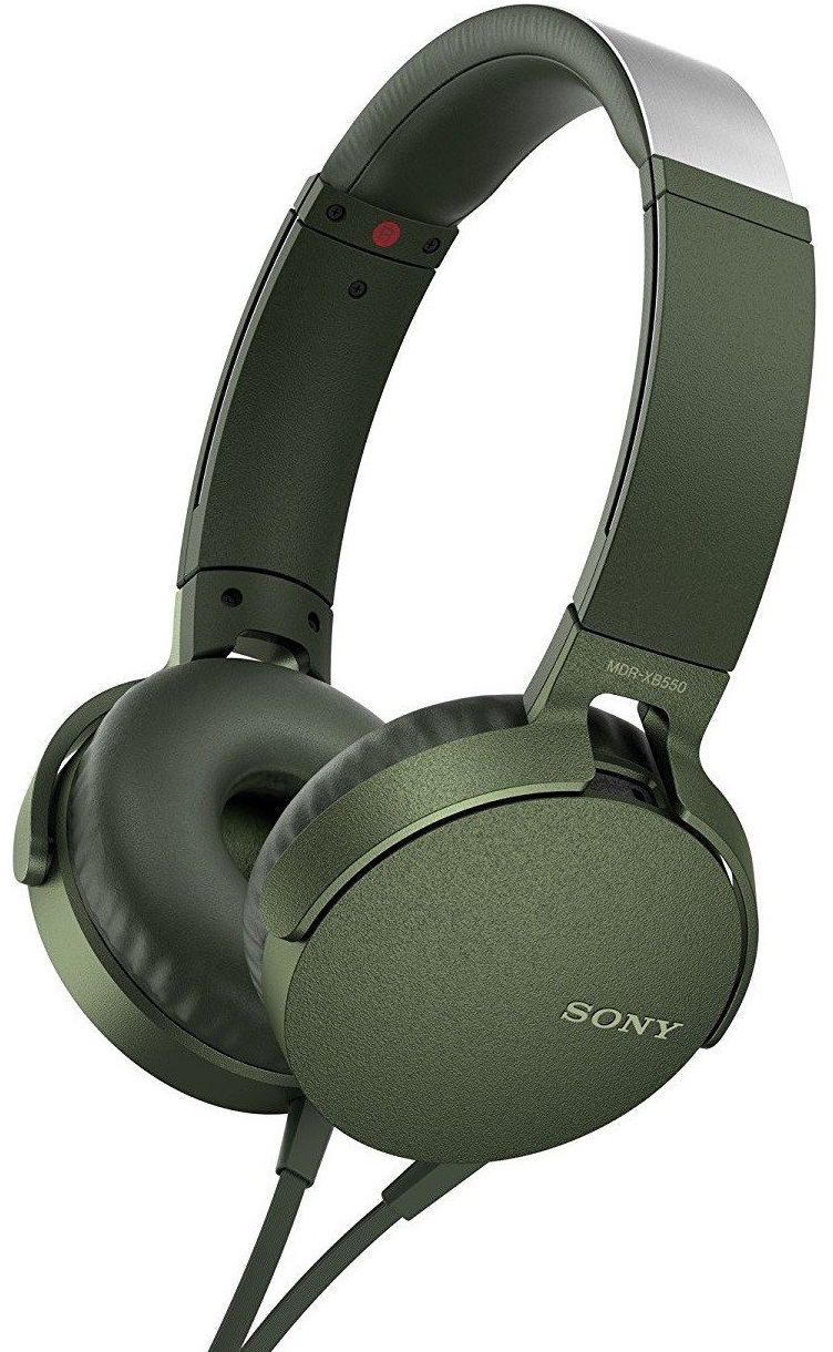 

Наушники SONY MDR-XB550AP Green