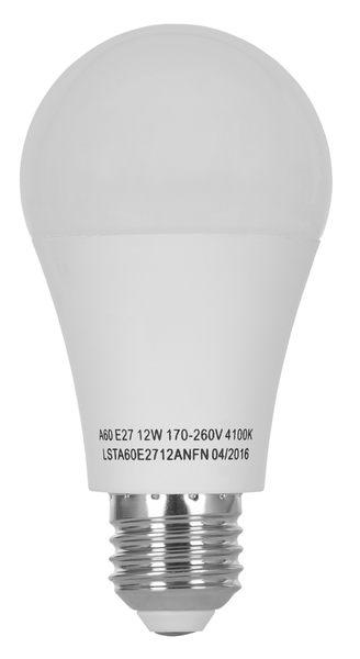 

Лампа Ergo Standard LED A60 Е27 12W 220V 4100K (LSTA60Е2712ANFN)