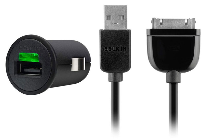 

Автомобильное зарядное устройство для GalaxyTab2 Belkin(F8M114cw03)
