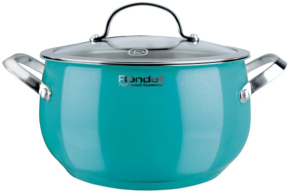 

Кастрюля RONDELL RDS-718 Turquoise 20 см 3,8 л