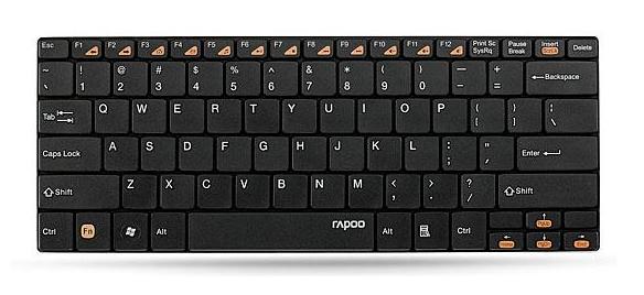 

Клавиатура RAPOO Wireless Compact Ultra-slim Keyboard E9050
