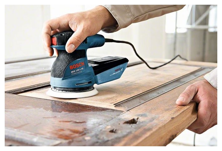 Шліфмашина ексцентрикова BOSCH GEX 125-1 AE · 2